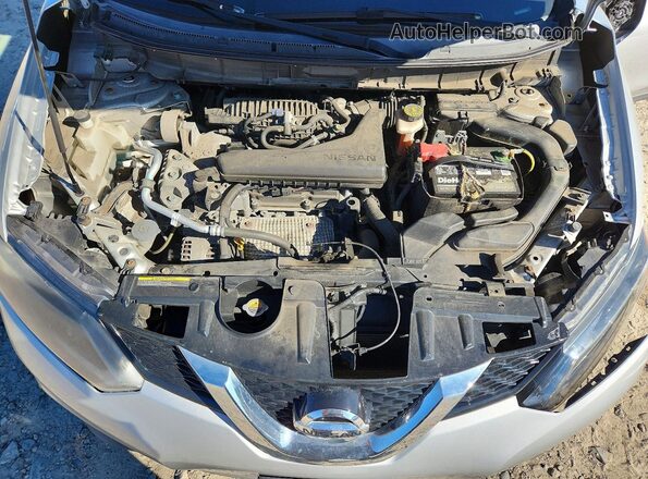 KNMAT2MV0GP664703 2016 NISSAN ROGUE Silver 