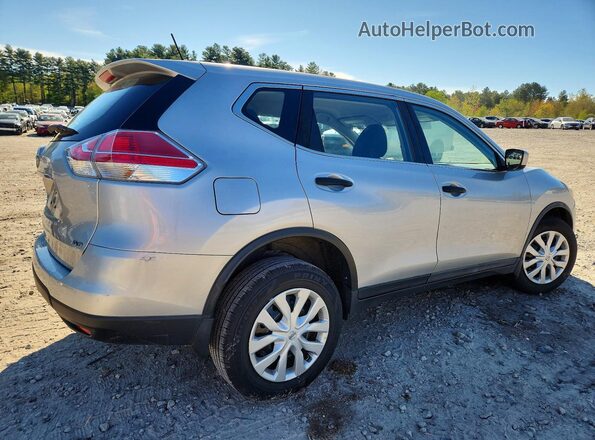 KNMAT2MV0GP664703 2016 NISSAN ROGUE Silver 