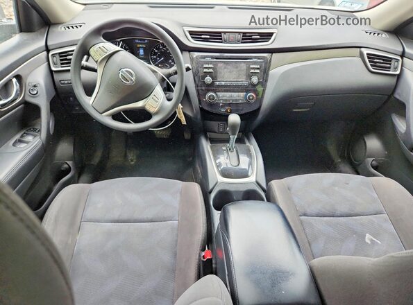 KNMAT2MV0GP664703 2016 NISSAN ROGUE Silver 