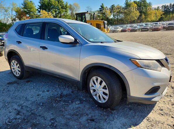 KNMAT2MV0GP664703 2016 NISSAN ROGUE Silver 