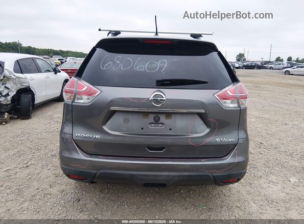 KNMAT2MV0GP680609 2016 NISSAN ROGUE Gray 