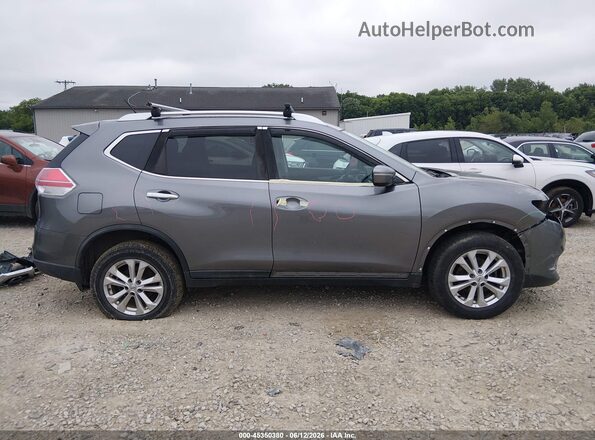 KNMAT2MV0GP680609 2016 NISSAN ROGUE Gray 