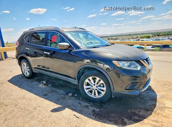 KNMAT2MV0GP685048 2016 NISSAN ROGUE Brown Передня права чверть
