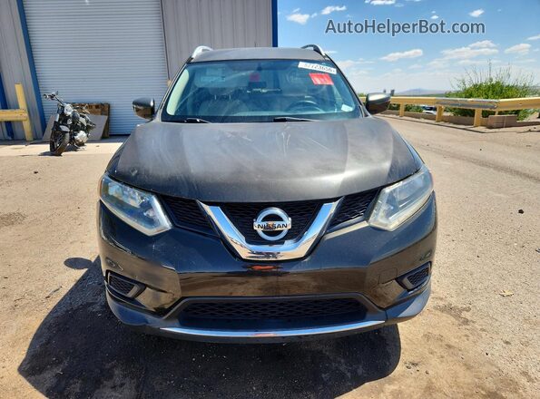 KNMAT2MV0GP685048 2016 NISSAN ROGUE Brown Вид спереду