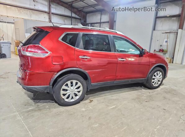 KNMAT2MV0GP703337 2016 NISSAN ROGUE Red Հետևի աջ