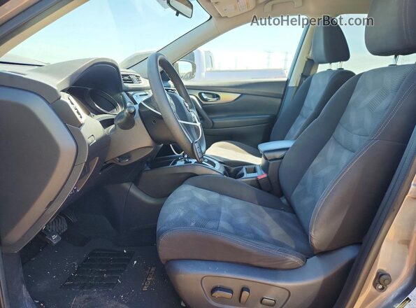 KNMAT2MV0GP724561 2016 NISSAN ROGUE Gray Front interior view