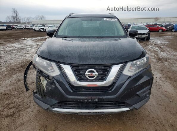 KNMAT2MV0HP544224 2017 NISSAN ROGUE Black Вид спереду