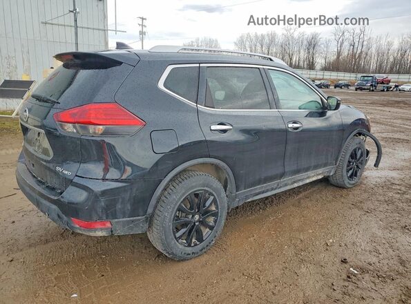 KNMAT2MV0HP544224 2017 NISSAN ROGUE Black Задня права чверть