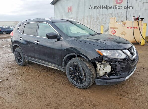 KNMAT2MV0HP544224 2017 NISSAN ROGUE Black Передня права чверть