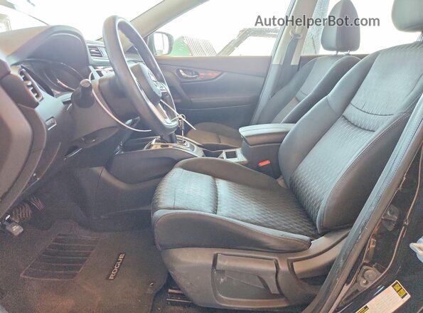 KNMAT2MV0HP558818 2017 NISSAN ROGUE Black Սալոնի դիմացի տեսք