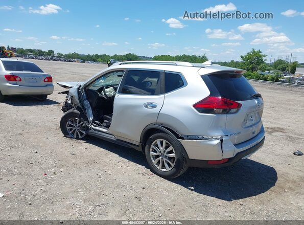 KNMAT2MV0HP575067 2017 NISSAN ROGUE Silver Rear left