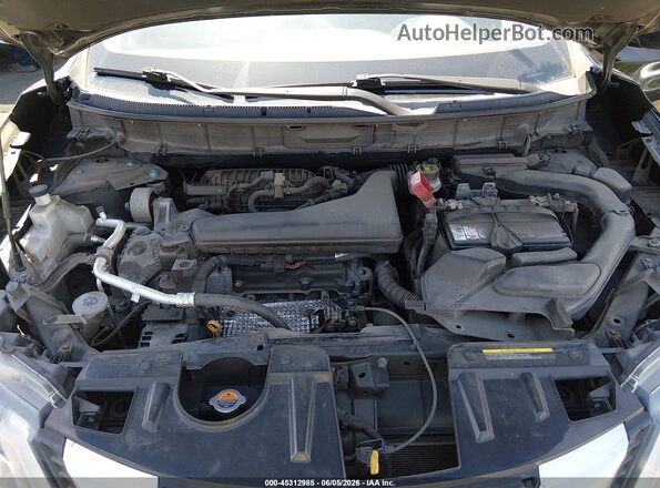 KNMAT2MV0HP582276 2017 NISSAN ROGUE Black უკანა ხედი