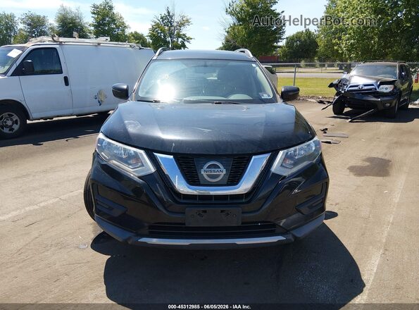 KNMAT2MV0HP582276 2017 NISSAN ROGUE Black ხელსაწყოთა პანელის ხედი