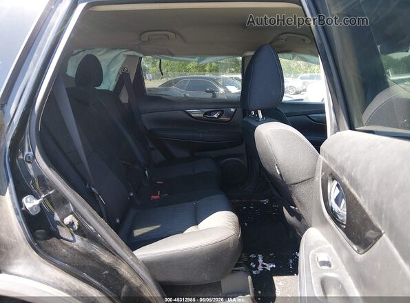 KNMAT2MV0HP582276 2017 NISSAN ROGUE Black VIN კოდის სტიკერის ხედი