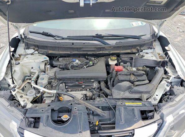 KNMAT2MV0HP597277 2017 NISSAN ROGUE White Engine compartment view