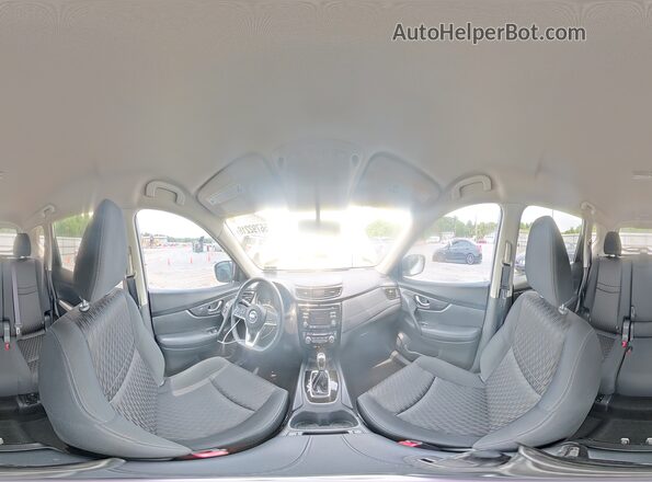 KNMAT2MV0HP597277 2017 NISSAN ROGUE White 360 interior view