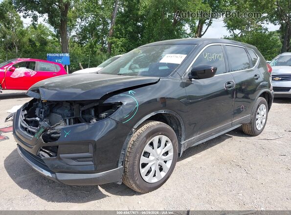 KNMAT2MV0HP598607 2017 NISSAN ROGUE Black Դիմացի տեսք