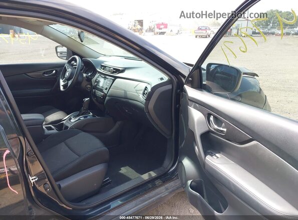 KNMAT2MV0HP598607 2017 NISSAN ROGUE Black Սալոնի դիմացի տեսք