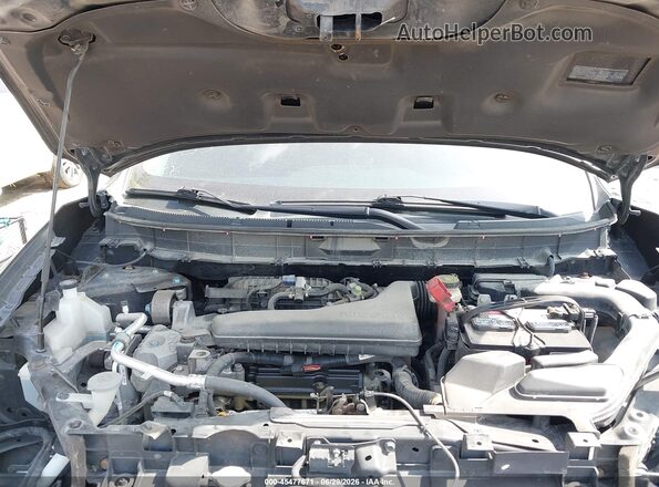 KNMAT2MV0HP598607 2017 NISSAN ROGUE Black Հետևի տեսք