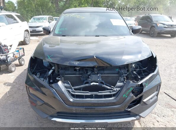 KNMAT2MV0HP598607 2017 NISSAN ROGUE Black Սալոնի հետևի տեսք
