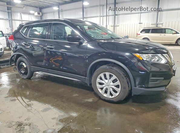 KNMAT2MV0HP598722 2017 NISSAN ROGUE Black წინა მარჯვენა