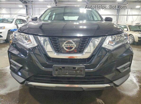 KNMAT2MV0HP598722 2017 NISSAN ROGUE Black წინა ხედი