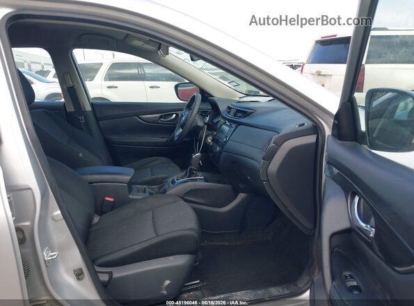 KNMAT2MV0JP520236 2018 NISSAN ROGUE Gray Widok wnętrza z przodu