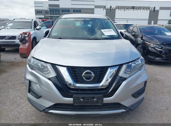 KNMAT2MV0JP520236 2018 NISSAN ROGUE Gray Widok zestawu wskaźników