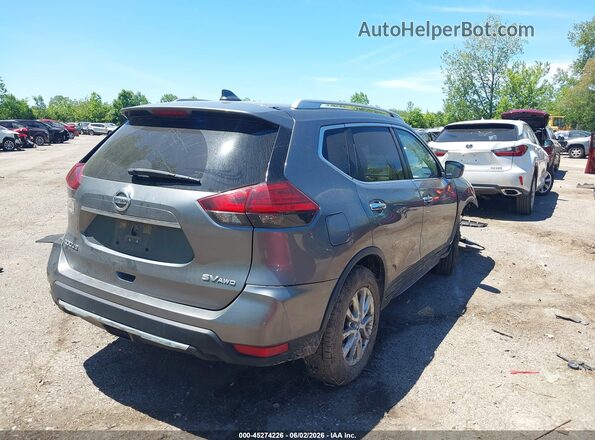KNMAT2MV0JP559151 2018 NISSAN ROGUE Gray Rear right