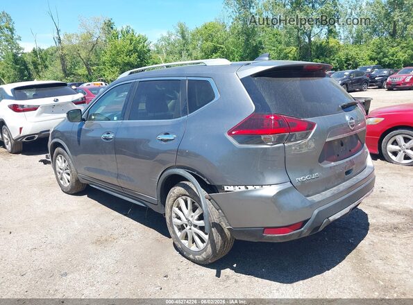 KNMAT2MV0JP559151 2018 NISSAN ROGUE Gray Rear left