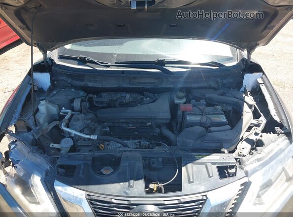 KNMAT2MV0JP559151 2018 NISSAN ROGUE Gray Rear view