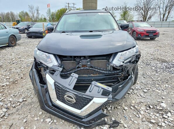 KNMAT2MV0JP583045 2018 NISSAN ROGUE Black Widok z przodu