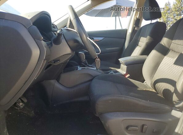KNMAT2MV0KP539466 2019 NISSAN ROGUE White Вид салону спереду