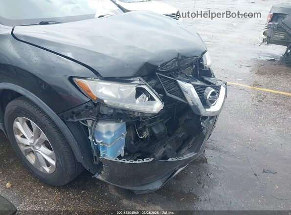 KNMAT2MV1GP604042 2016 NISSAN ROGUE Black Դիմացի տեսք