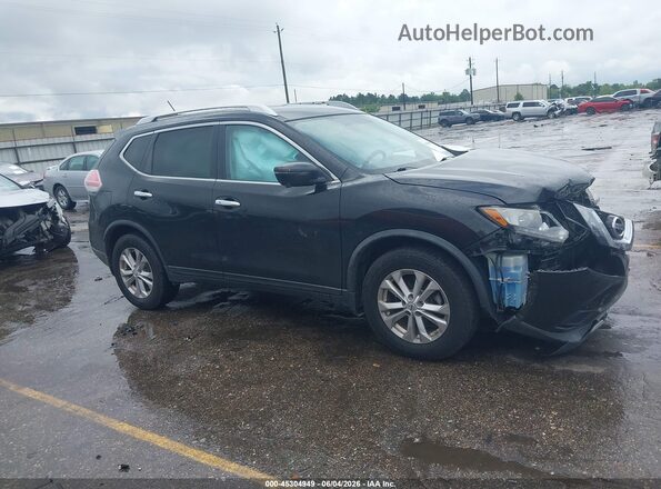 KNMAT2MV1GP604042 2016 NISSAN ROGUE Black Սալոնի հետևի տեսք