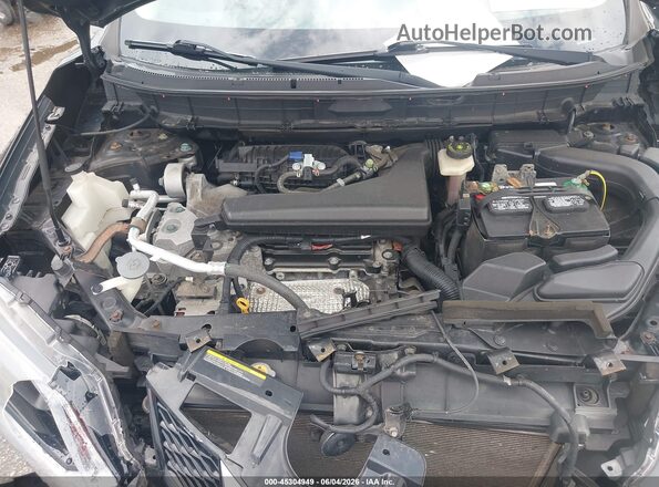 KNMAT2MV1GP604042 2016 NISSAN ROGUE Black Հետևի տեսք