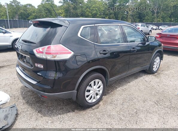 KNMAT2MV1GP610777 2016 NISSAN ROGUE Black Задня права чверть