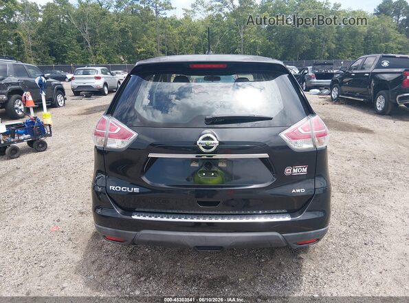 KNMAT2MV1GP610777 2016 NISSAN ROGUE Black 