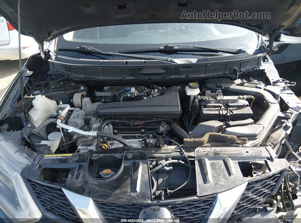 KNMAT2MV1GP624775 2016 NISSAN ROGUE Black Rear view