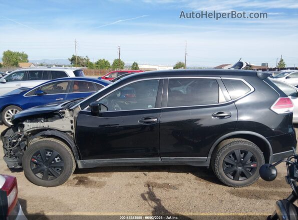 KNMAT2MV1GP624775 2016 NISSAN ROGUE Black 360 interior view
