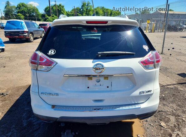 KNMAT2MV1GP642838 2016 NISSAN ROGUE White 