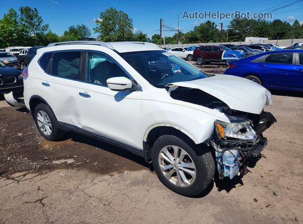 KNMAT2MV1GP642838 2016 NISSAN ROGUE White 