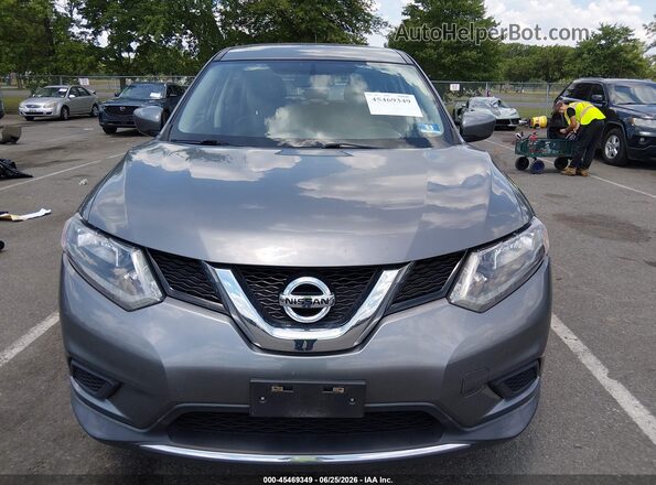 KNMAT2MV1GP652057 2016 NISSAN ROGUE Gray Սարքավորումների վահանակի տեսք