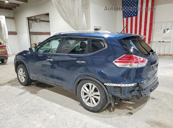 KNMAT2MV1GP709048 2016 NISSAN ROGUE Blue 