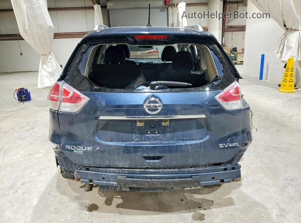 KNMAT2MV1GP709048 2016 NISSAN ROGUE Blue 