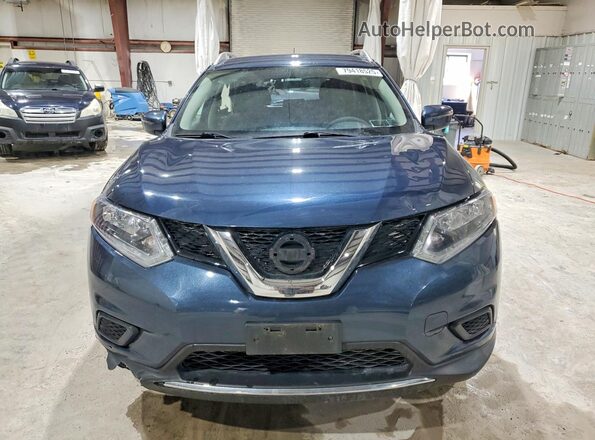 KNMAT2MV1GP709048 2016 NISSAN ROGUE Blue 