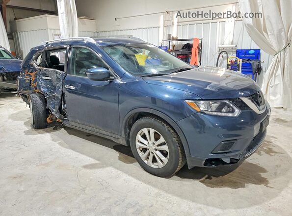 KNMAT2MV1GP709048 2016 NISSAN ROGUE Blue 