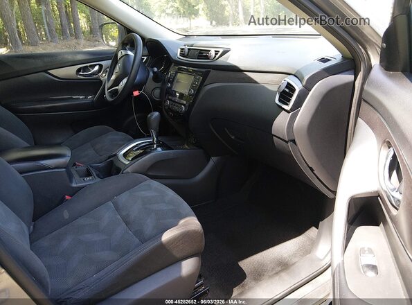 KNMAT2MV1GP726786 2016 NISSAN ROGUE Gray Սալոնի դիմացի տեսք