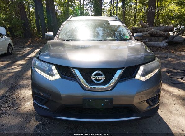 KNMAT2MV1GP726786 2016 NISSAN ROGUE Gray Սարքավորումների վահանակի տեսք