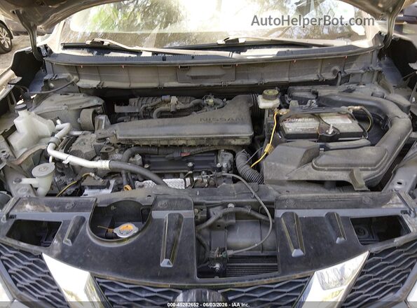 KNMAT2MV1GP726786 2016 NISSAN ROGUE Gray Հետևի տեսք